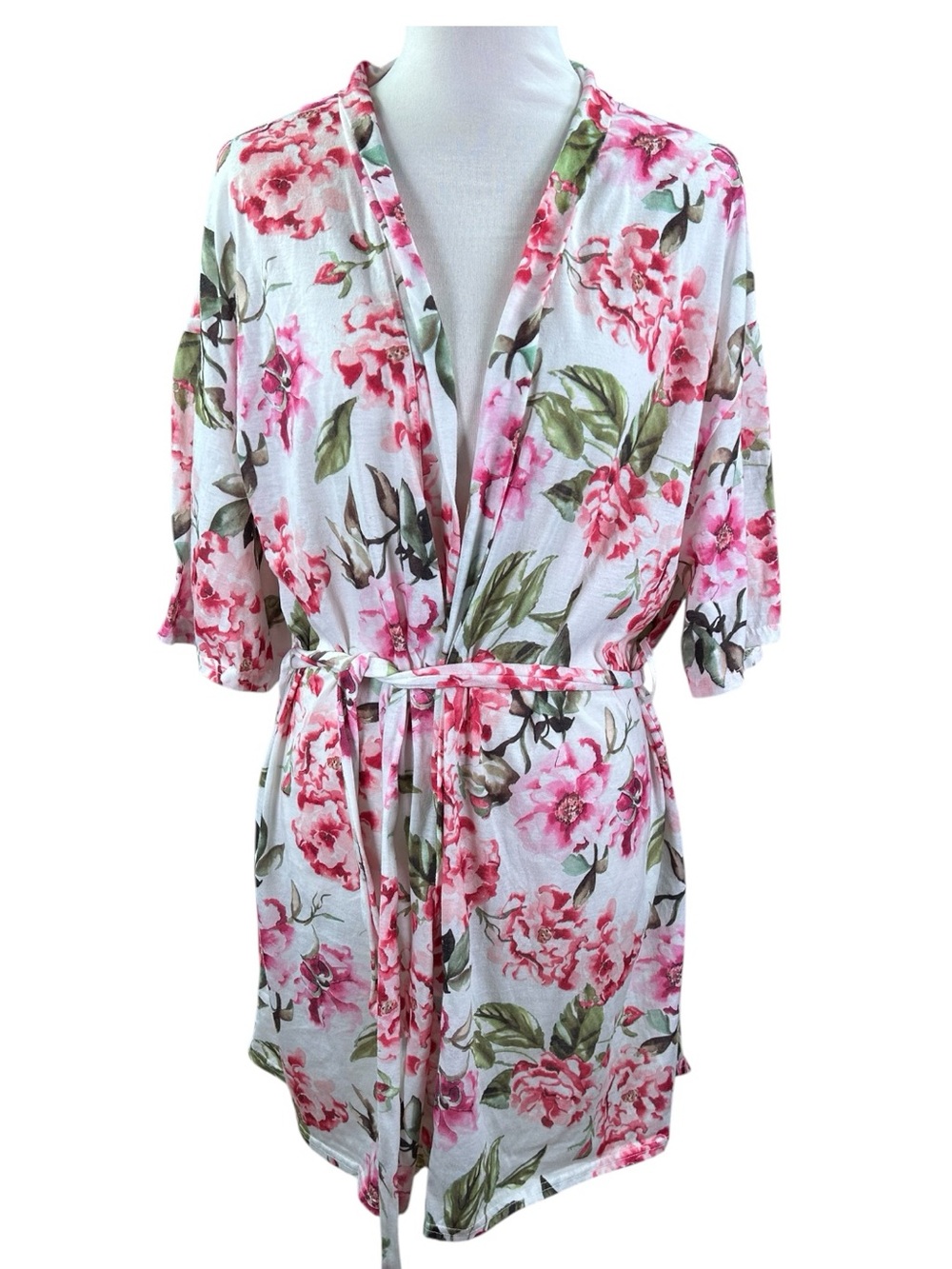 Show Me Your Mumu Brie Robe Garden of Blooms Floral Bridal Kimono OS